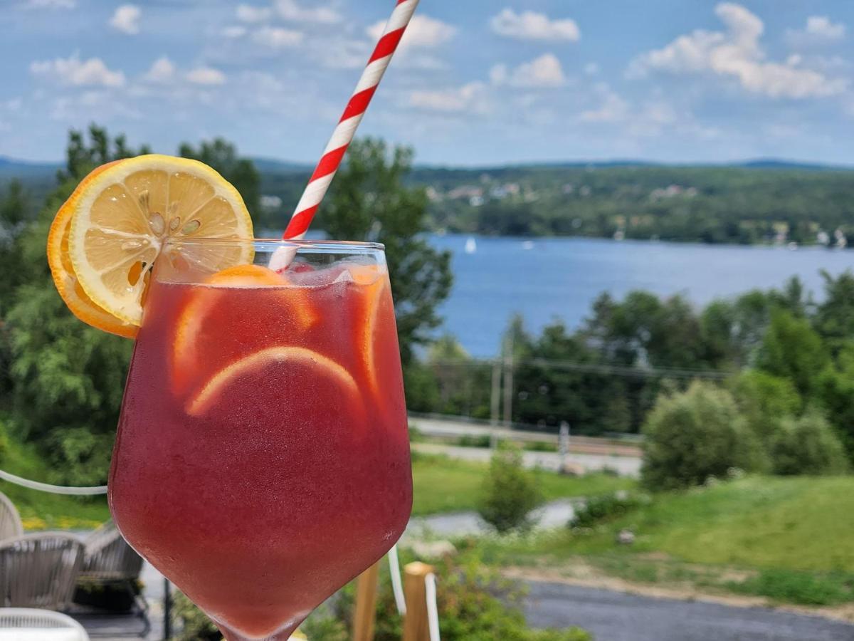 Au Sommet Du Lac Magog ภายนอก รูปภาพ